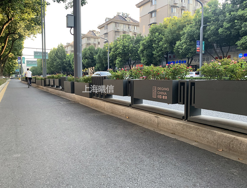 未來之城不銹鋼花箱精品