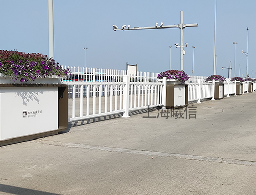 鈑金花箱護欄不銹鋼花箱