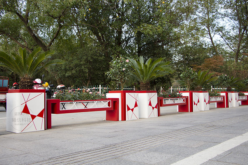 停車(chē)場(chǎng)花箱浙江嘉興案例